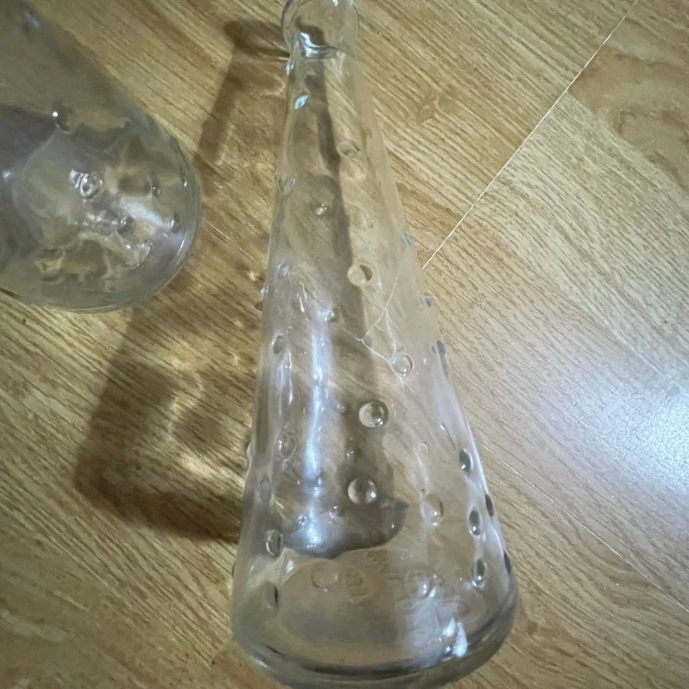 IKEA flower stem glass vases